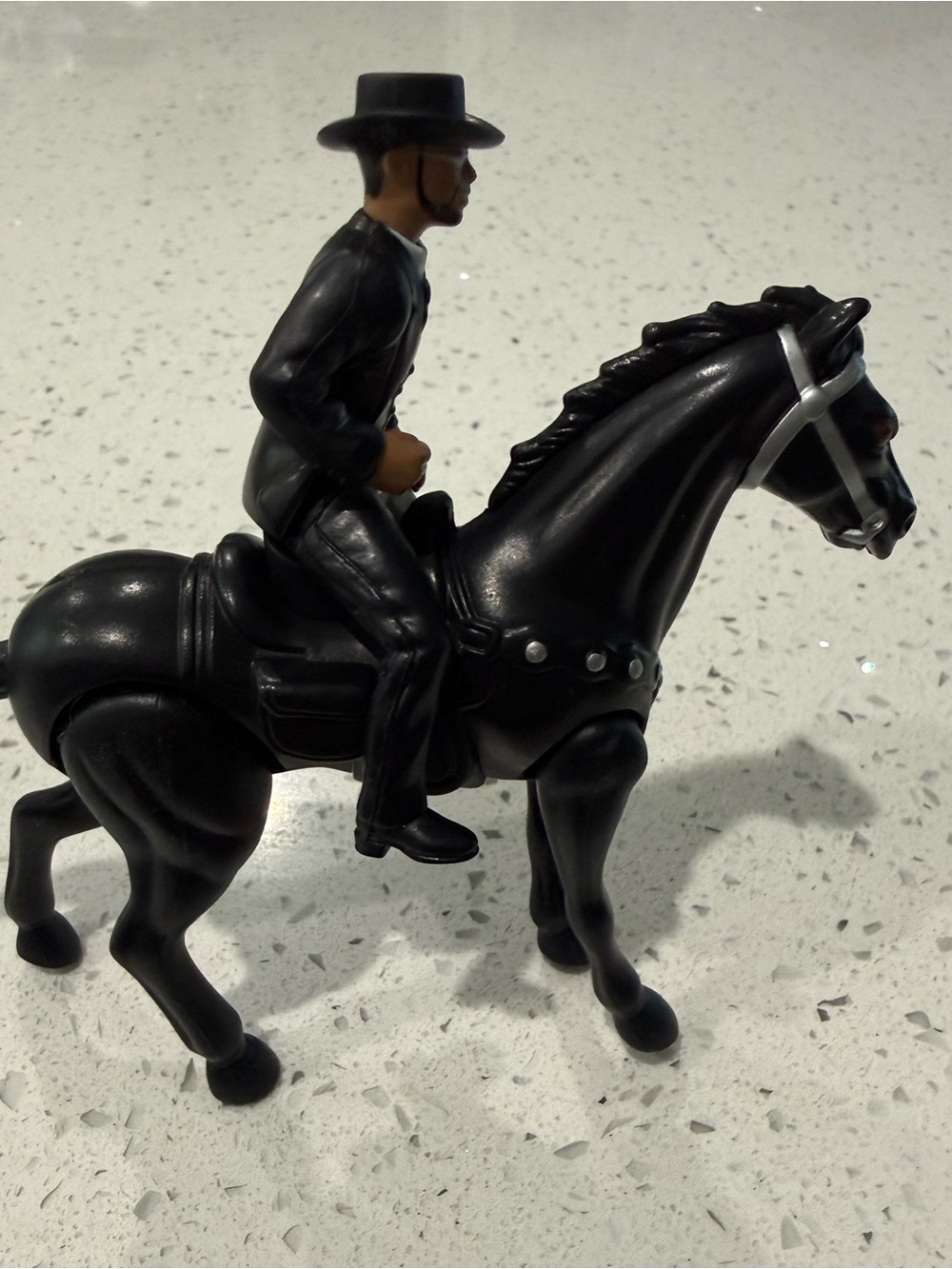 1999 Wild Wild West Will Smith Black Horse 
Toy